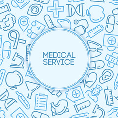 Medical service background