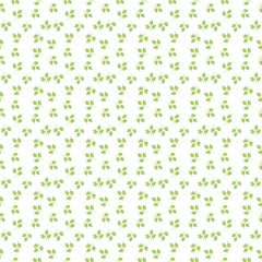 Fototapeta premium Green leaves pattern