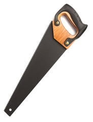 hand saw isolated on white