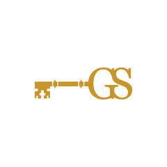 GS Key Logo Vector Icon