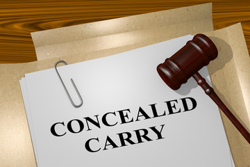 Concealed Carry - legal concept
