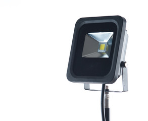 LED spotlight isolated on a white background