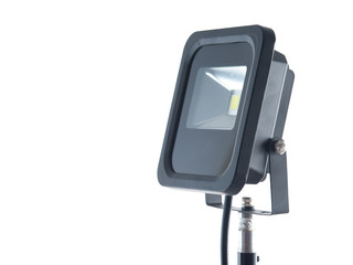 LED spotlight isolated on a white background