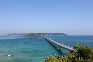 Fototapeta na wymiar 山口県角島大橋