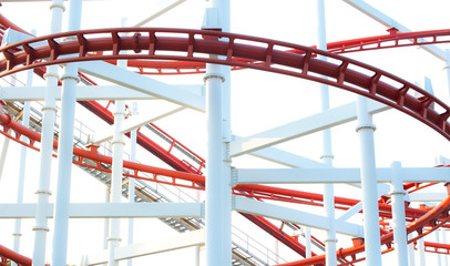 segment of a roller coaster