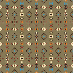 Ethnic seamless pattern