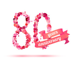 eighty (80) years anniversary