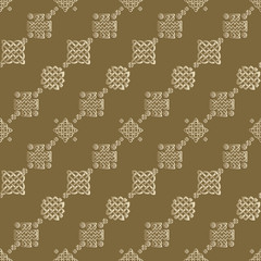 Celtic knot seamless pattern