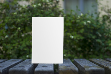 Mock-up magazine and catalog, cover for your design.