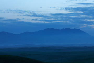 大観峰からの阿蘇の朝 