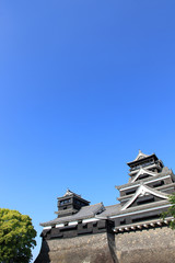 Naklejka premium 熊本城天守閣