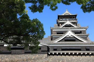 Obraz premium 熊本城天守閣