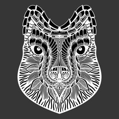 Fototapeta premium illustration of a cat