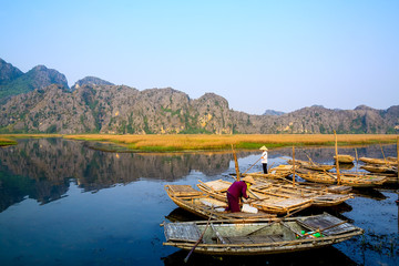 Fishermen on stream 