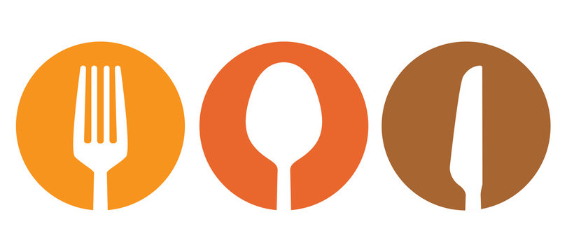 Spoon fork and knife besteck vector