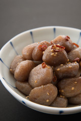 こんにゃくの煮物