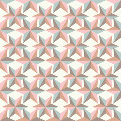 Seamless vector background with decorative stars. Print. Cloth design, wallpaper.