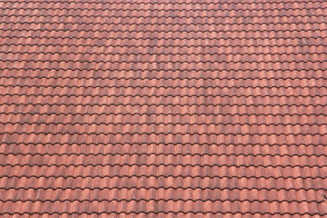 Roof made ​​of tiles