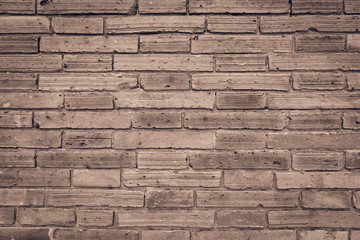 Vintage tone brick wall background
