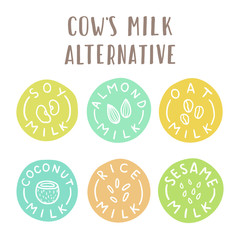 Cows milk alternative. - 120770708