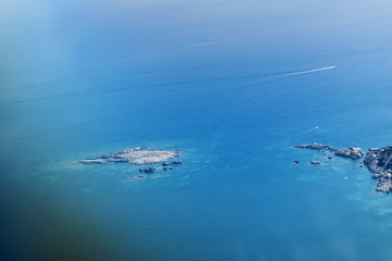 View of coast of San Teodoro, Sardinia