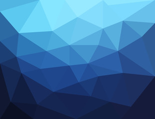Polygon abstract background vector
