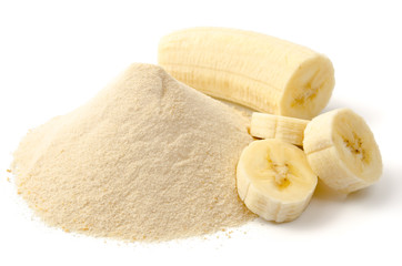 Bananen-Fruchtpulver