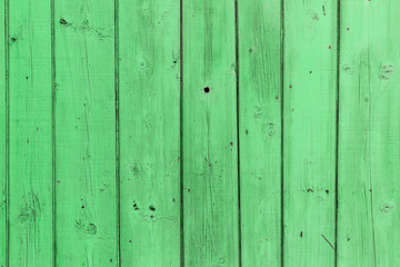 Obraz premium The old green wood texture with natural patterns