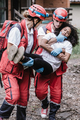 Victim evacuation
