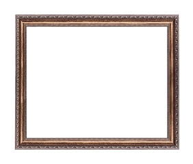 Picture frame isolated.