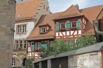 Naklejka premium Fachwerk in Franken