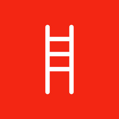 Ladder vector icon.