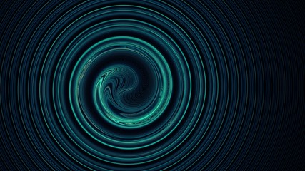 Dunkler Hintergrund mit Strudel - petrol blau