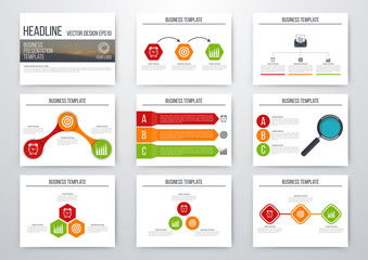 Set of infographic elements