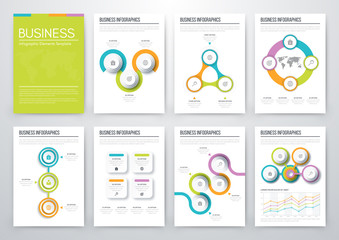 Modern infographic vector concept