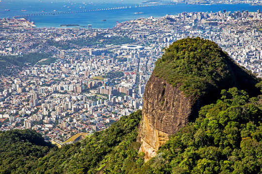 Maracana, Guanabara Bay, Rio&ndash;Niter&oacute;i Bridge, Zona Norte, Tijuana, Rio de Janeiro, Brazil