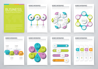 Modern infographic vector concept