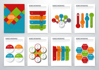 Modern infographic vector concept