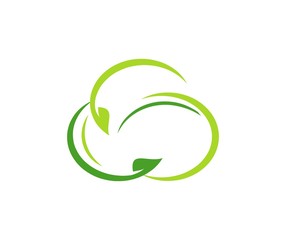 Leaf cloud logo