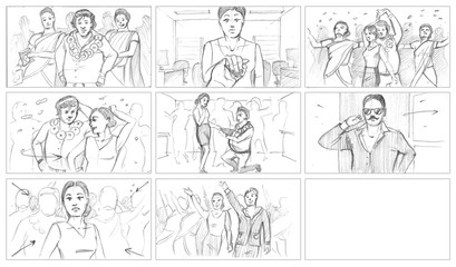 Bollywood storyboard