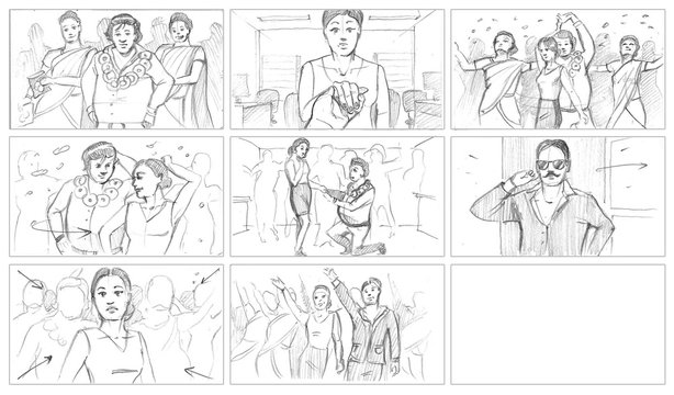 Bollywood Storyboard