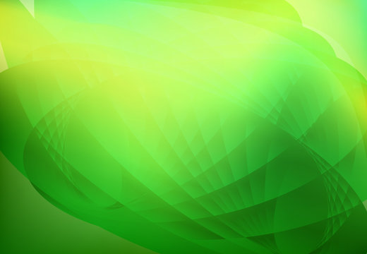 abstract wave background green