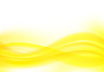abstracte golf achtergrond geel
