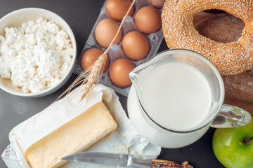 milk and bakery products