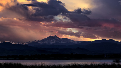 Longs Peak Sunset