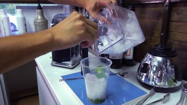 process for preparing non-alcoholic mojito HD