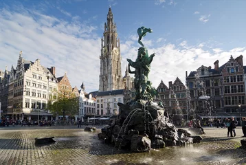 Fotobehang Antwerp © villorejo