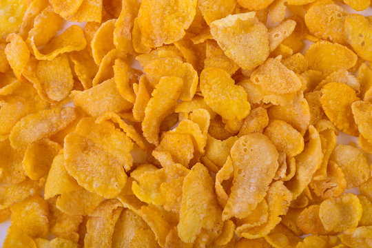 corn-flakes background texture