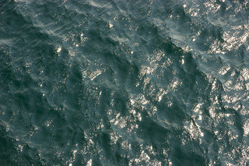 Texture of water. Black Sea, Ukraine