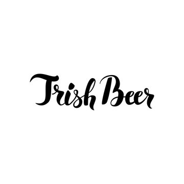 Irish Beer Lettering